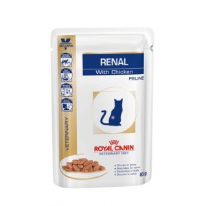 Royal Canin VET Cat Renal Chicken 85gr (pack 12)